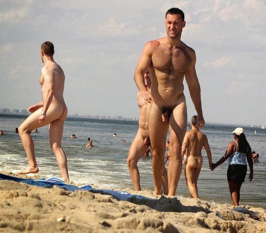 Nude Beach Sex Group - Gay group nudist . 