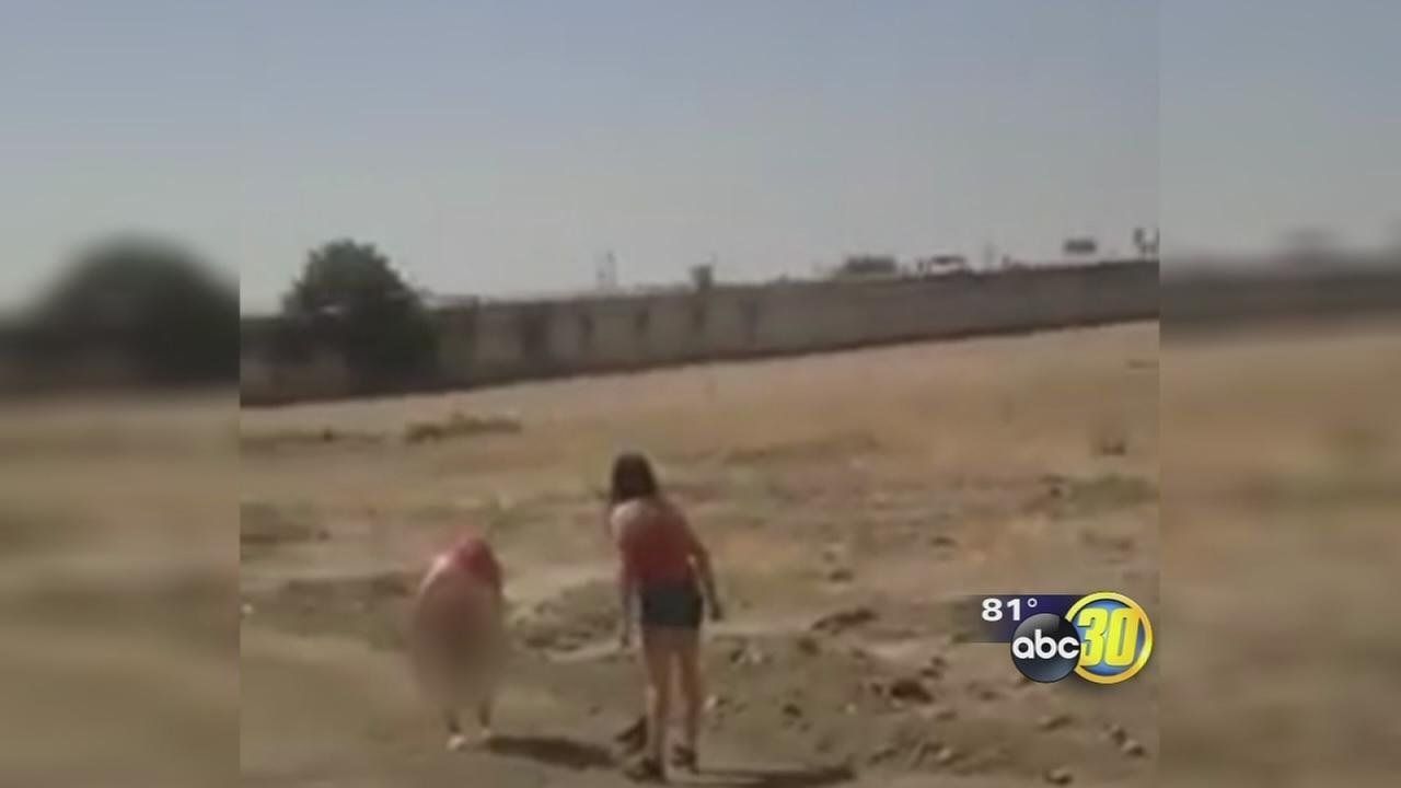 Naked video women in california