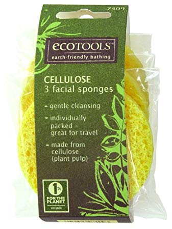 Bronze O. reccomend Cellulose facial sponge