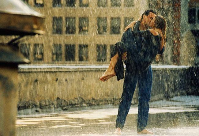 best of In rain Kissing the