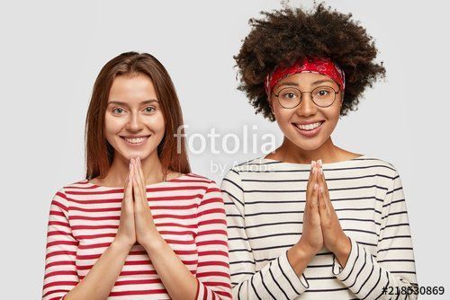 Female students interracial