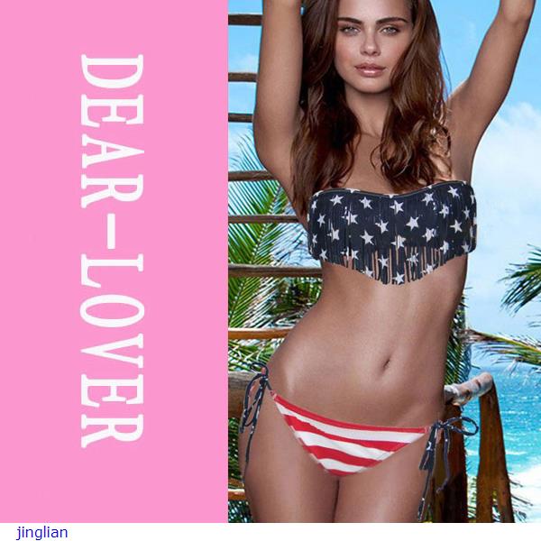 best of Sale bikini American flag for