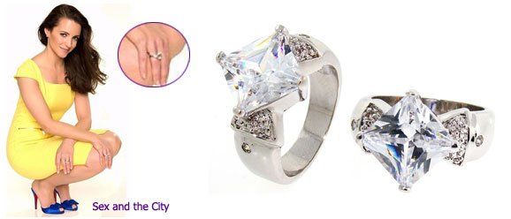 Charlottes sex and the city ring
