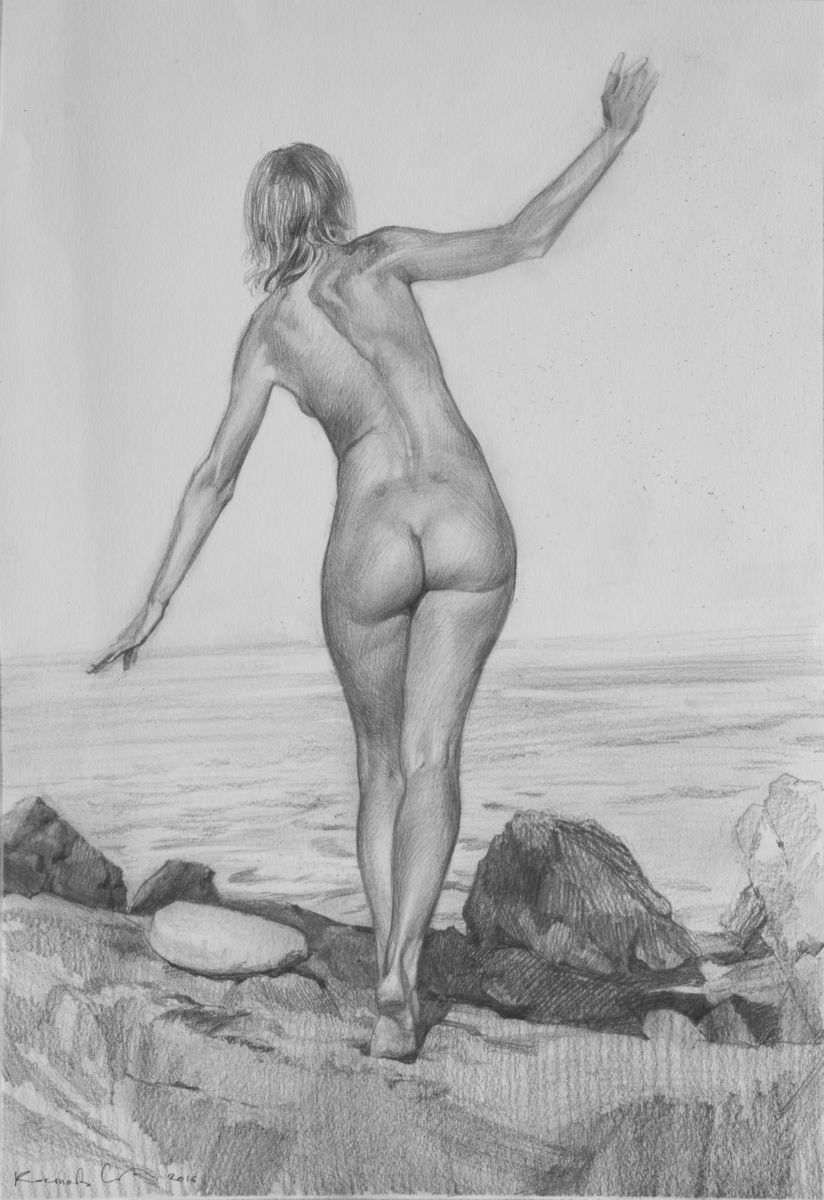 Bunny reccomend Drawing pictures of nude girls at the beach