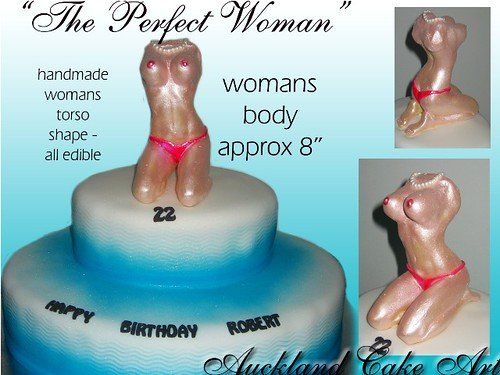 best of Woman cake Nude birthday