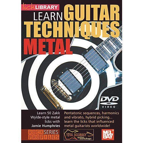 Snapple reccomend Lick library learn guitar techniques metal