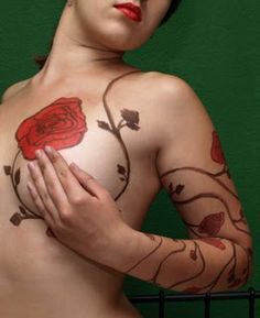 Nude arab tattoo girl