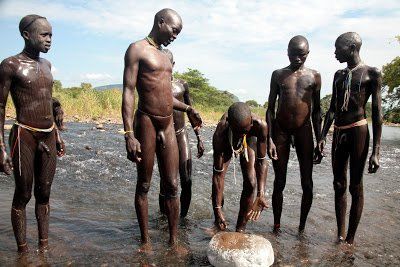 Black I. reccomend Men in african tribes naked