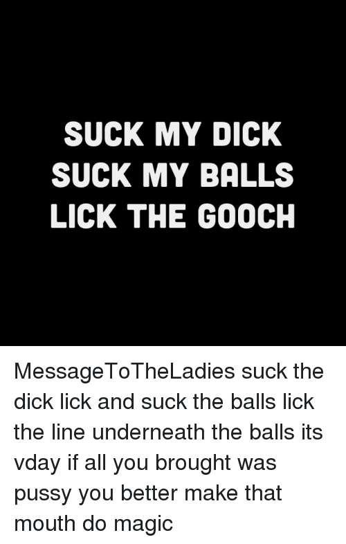 best of My dick balls my lick Suck
