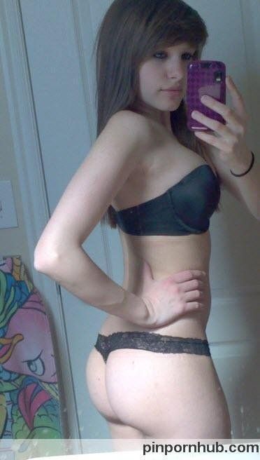 best of Mirror boobs Sexy teen