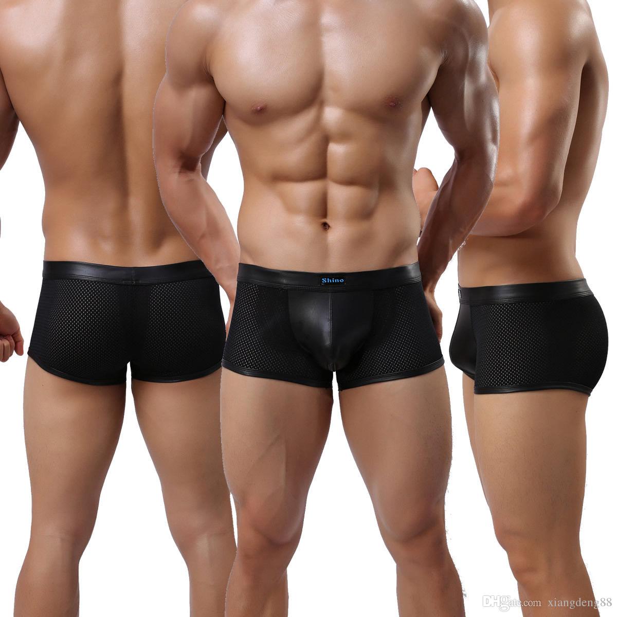 Bulging fetish in man shorts site