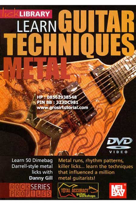 Icecap reccomend Lick library learn guitar techniques metal