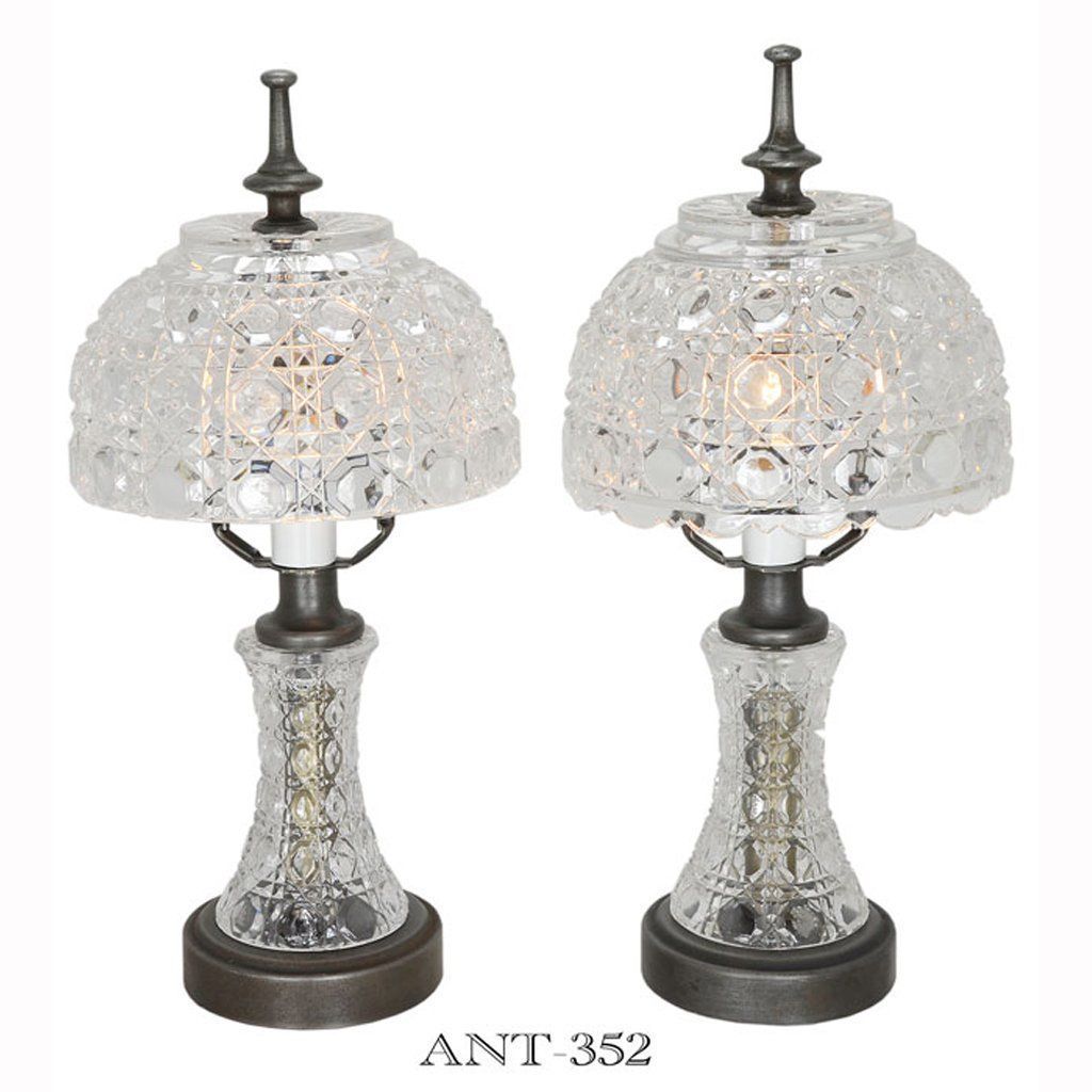 best of Table Vintage lamp glass