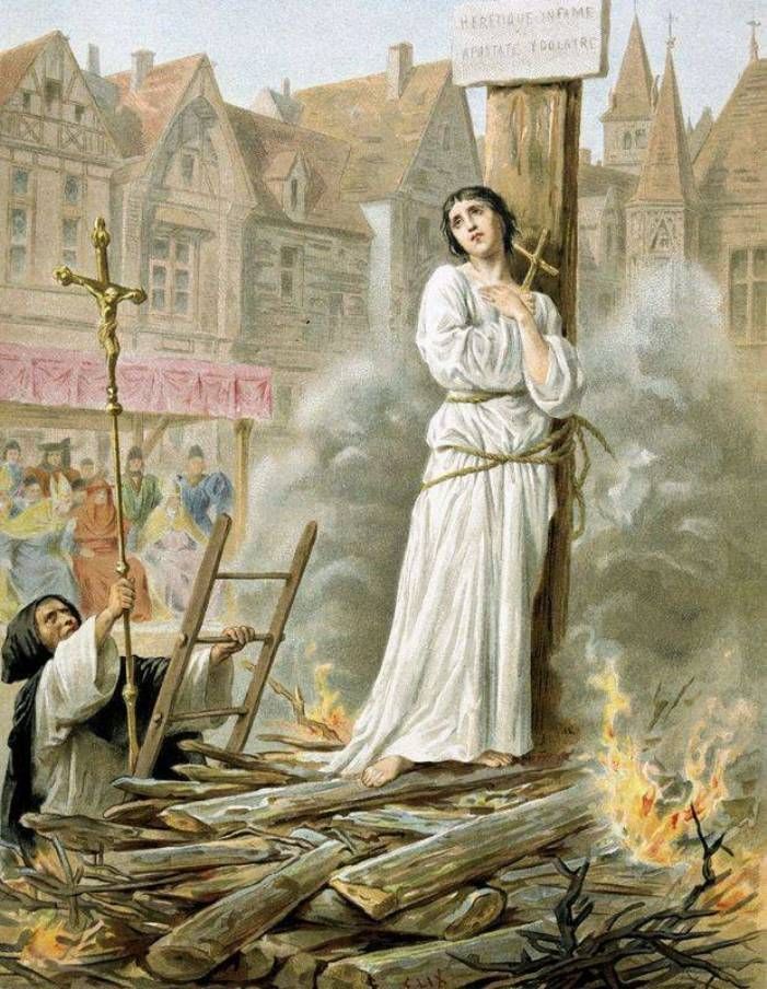 Burning women at the stake fetish