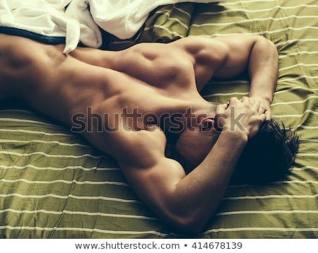 Megalodon reccomend Male models nude on beds