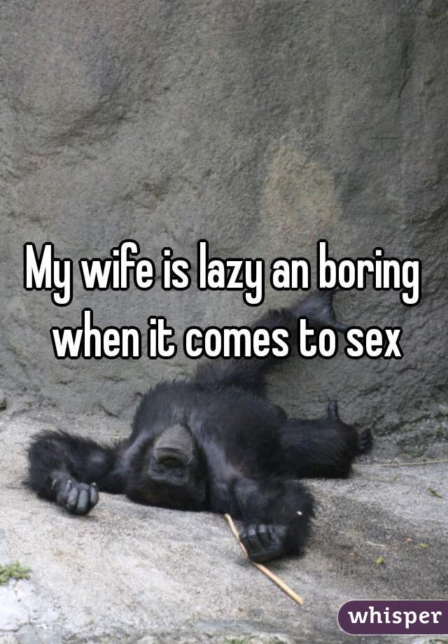 Updog reccomend Sex with wife is boring