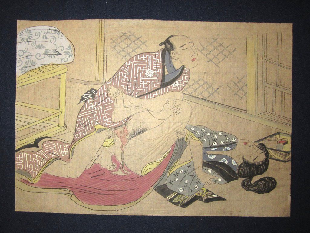 Ancient japanse erotic art