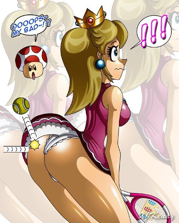 Naked princess peach butt picture
