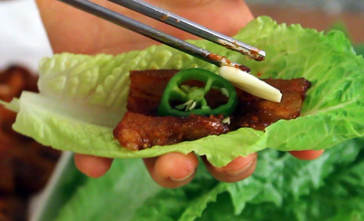 best of Barbeque wraps Asian pork