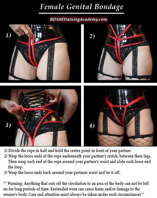 best of Instructions bondage slave Knot tying