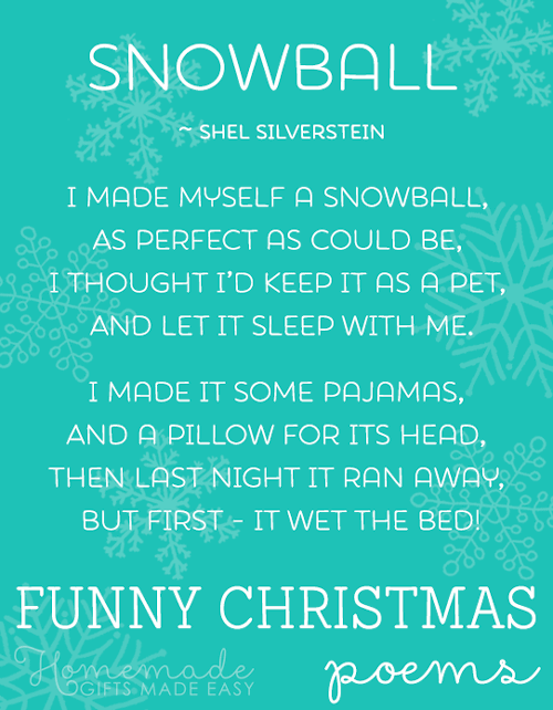 best of Christmas poems scottish Funny