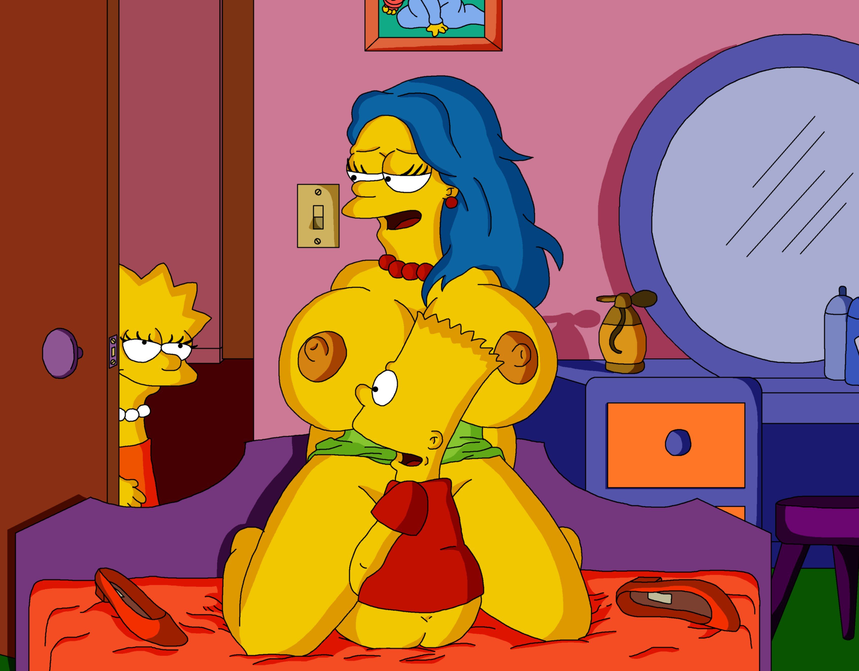 best of And Naked drawings of bart butt sex having marge