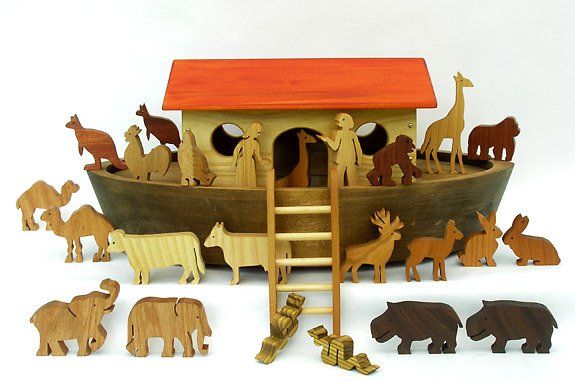 best of S Wooden toys noah ark