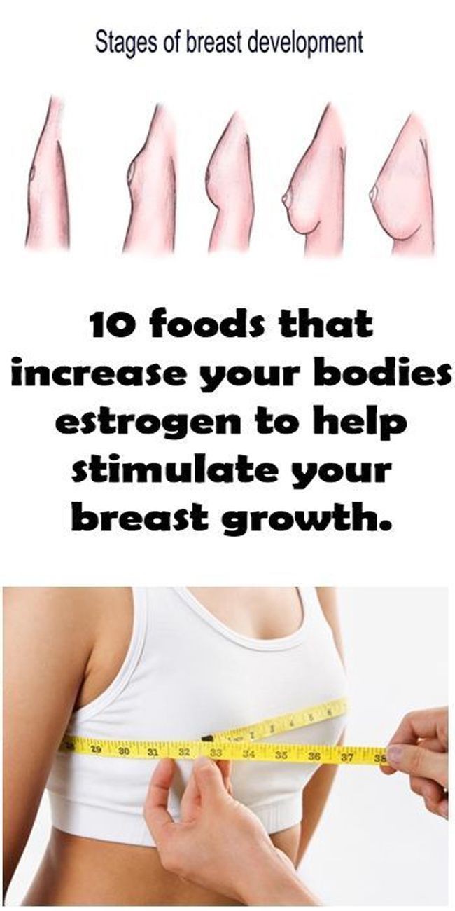 Boob growth stages