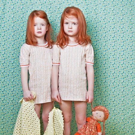 The E. Q. reccomend Identical redhead twins