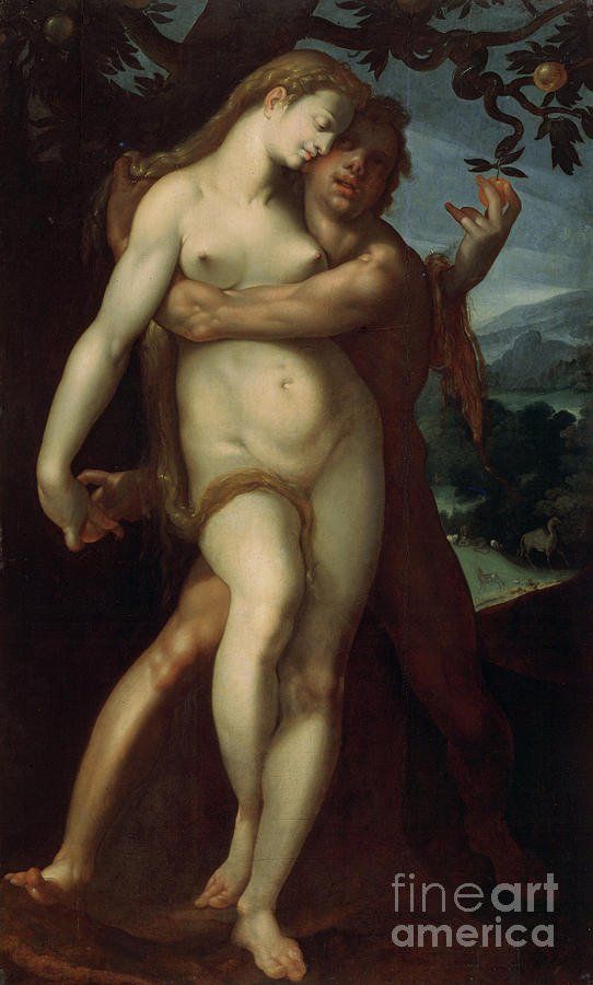 Adam with his eve - nude photos