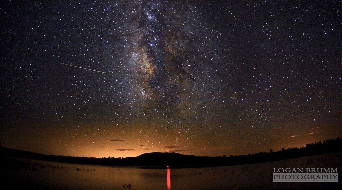 Amateur astronomer meteor shower observing form