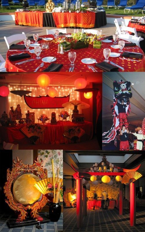 Asian party decoration ideas