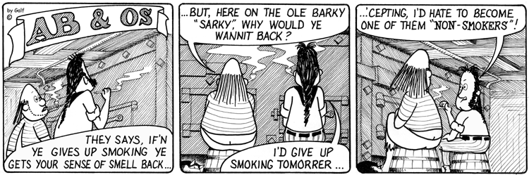 Tex-Mex reccomend Comic strip smokers