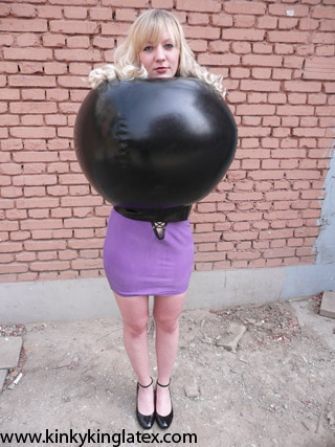 Bondage fetish inflate