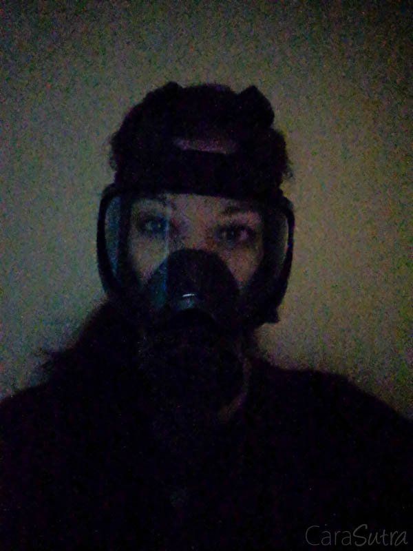 Bullseye reccomend Breath control self bondage gas mask