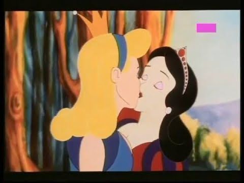 Wonder W. reccomend Cartoon kissing lesbian