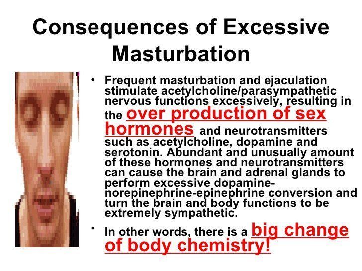 Bad M. F. reccomend Causes for excessive masturbation