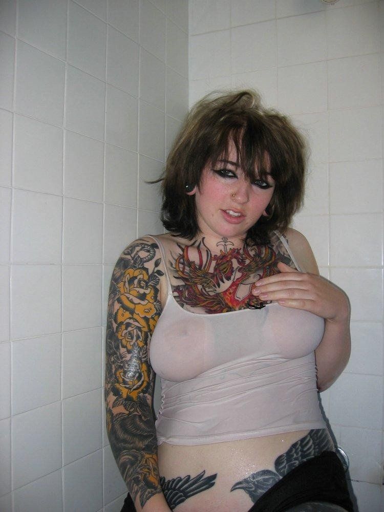 Chubby Girl Tattoo Porn Nude Photos