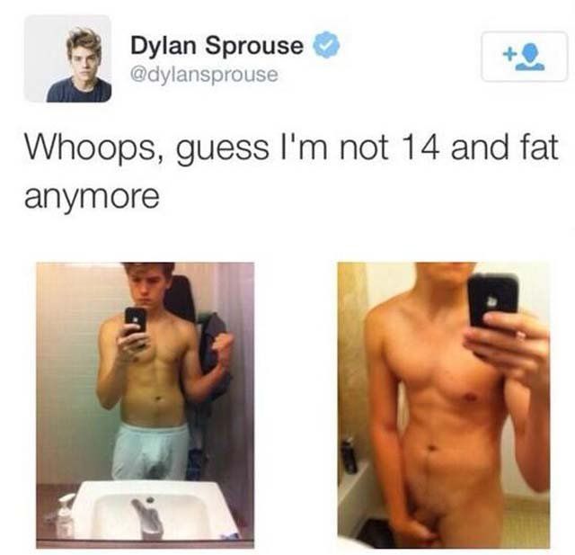 best of Sprouse nude Cole penis