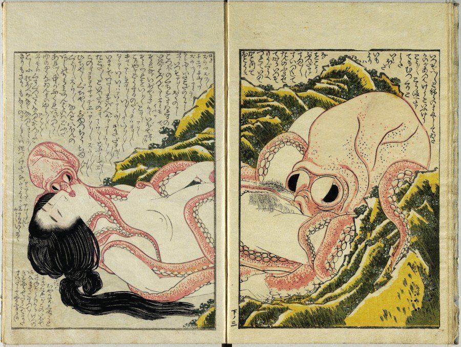 Ancient japanse erotic art