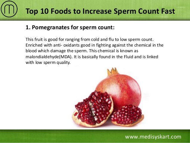 best of Raise sperm count Foods