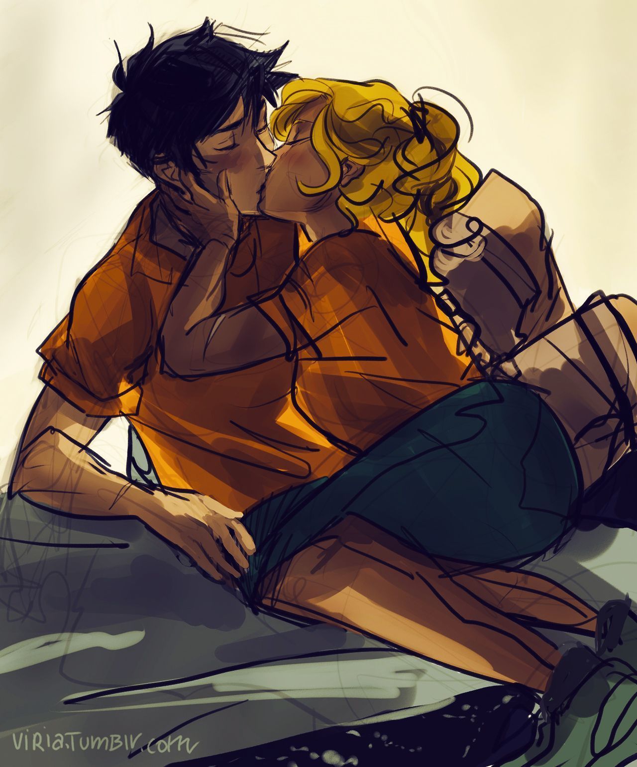 Percy is force to have sex with annabeth