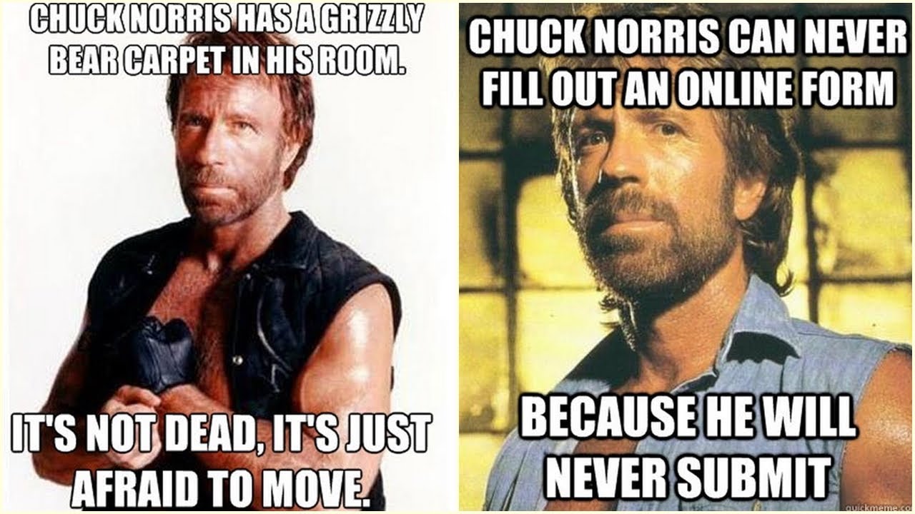 Offense reccomend Chuck norriss jokes