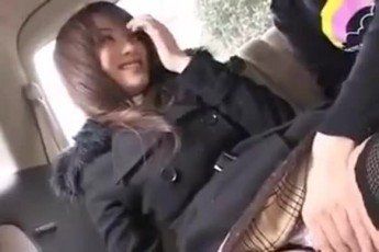 Japanese hot girl fucking in car
