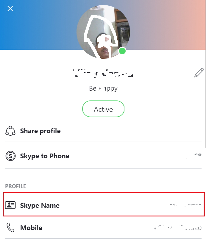 Thunderbird reccomend Find my skype name
