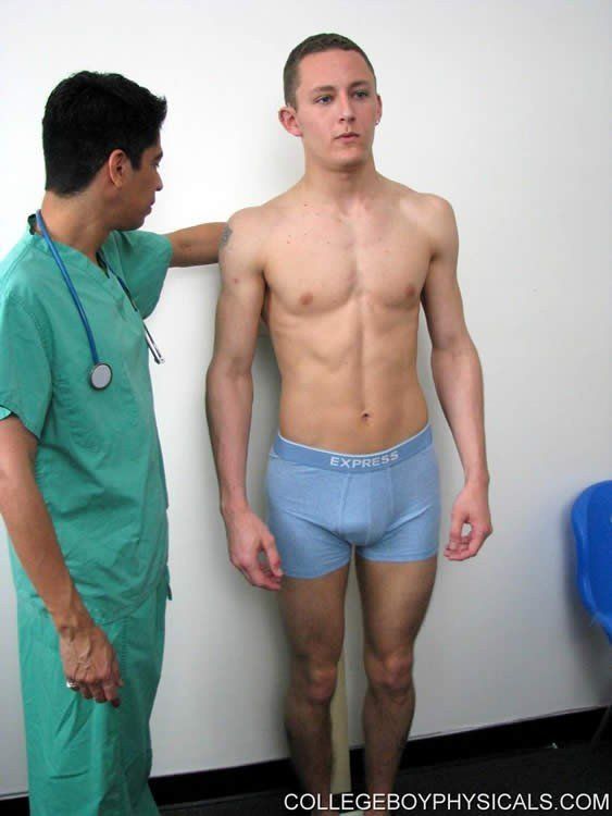 Gay college guys getting physicals Gay
