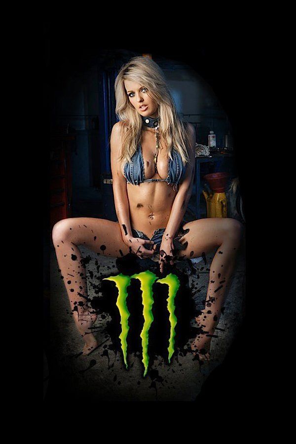 Teen Pussy With Monster Energy