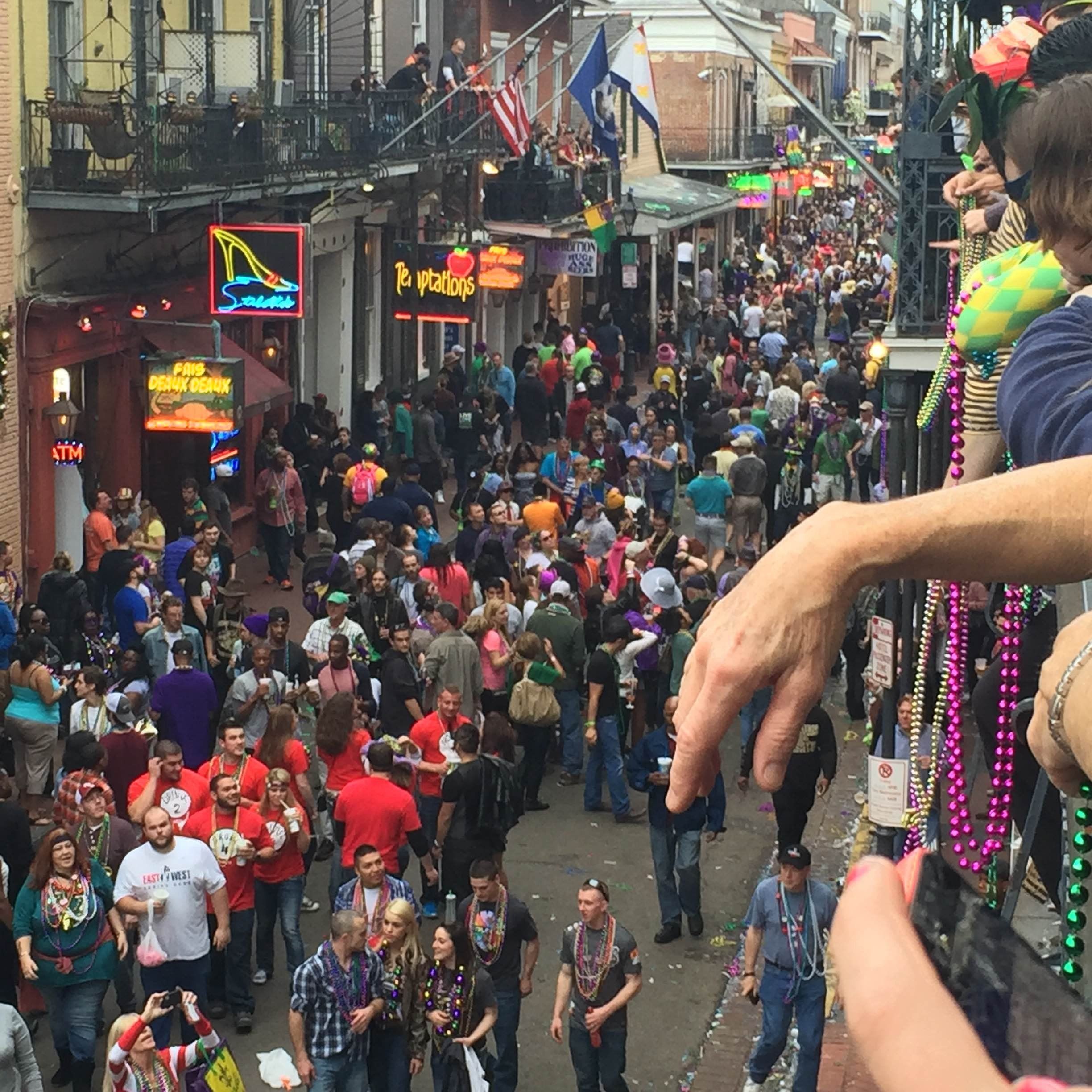 Winger reccomend New orleans bourbon street beads boobs