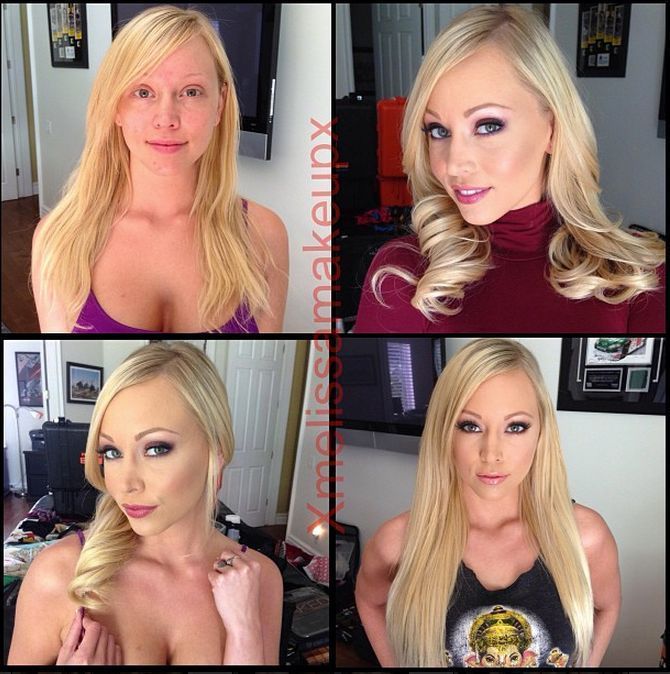 Pornstar before and afters