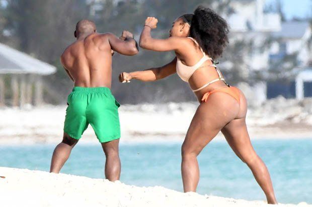 best of Naked booty Serena williams